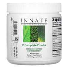 Вітамін C, порошок, Innate Response Formulas Vitamin C, 81 г