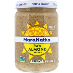 Мигдальна олія кремова сира, Almond Butter MaraNatha, 454 г