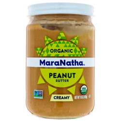 Сливочное арахисовое масло, MaraNatha Peanut Butter, органик, 454 г.