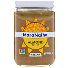 Мигдальне масло вершкове, Almond Butter MaraNatha, 340 г