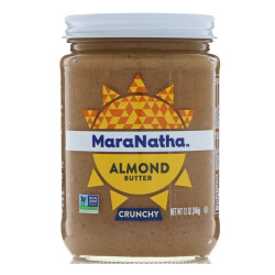 Миндальное масло хрустящее, Almond Butter MaraNatha, 340 г