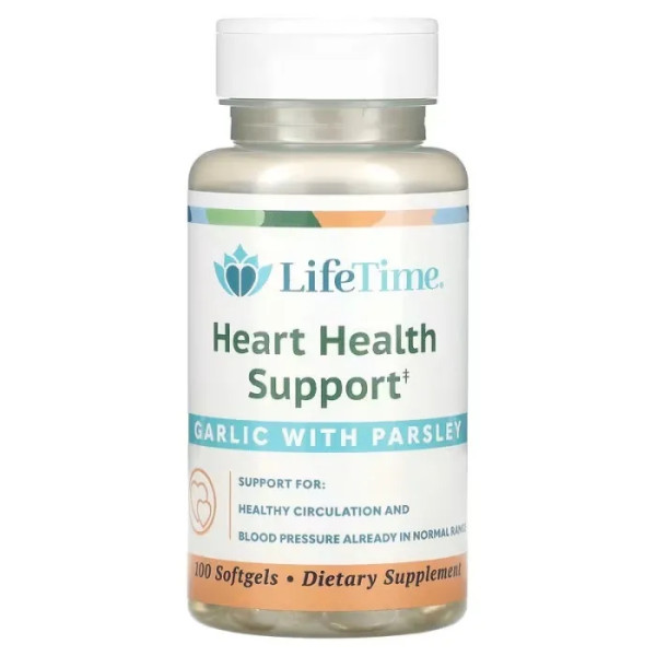 Підтримка здоров'я серця, Heart Health Support, LifeTime Vitamins, 100 гелевих капсул