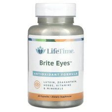 Вітаміни для очей, Brite Eyes Life Time Vitamins, антиоксидантна формула, 60 капсул