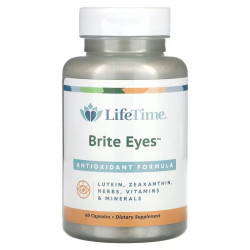 Вітаміни для очей, Brite Eyes Life Time Vitamins, антиоксидантна формула, 60 капсул