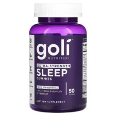 Поддержка сна, Sleep Goli Nutrition, повышенная сила, 50 жевательных мармеладок