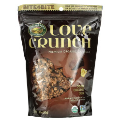 Органічна гранола преміум, смак подвійний шоколад, Premium Organic Granola Love Crunch Double Chocolate Chunk Nature's Path, 325 г