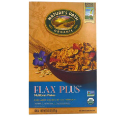 Цільнозернові пластівці, органік, Multibran Flakes Cereal Nature's Path, 375 г