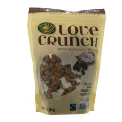 Органічна гранола, смак Dark Chocolate Macaroon, Love Crunch Premium Organic Granola, 1 уп