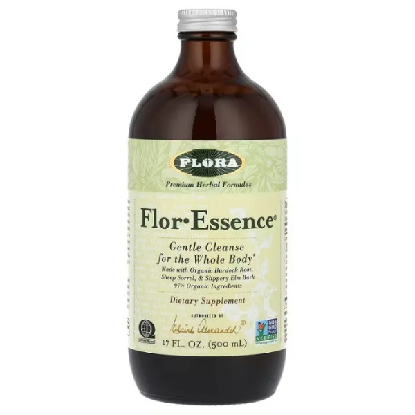 Детоксикація, трав'яна формула, Flor Essence, Flora, 500 мл