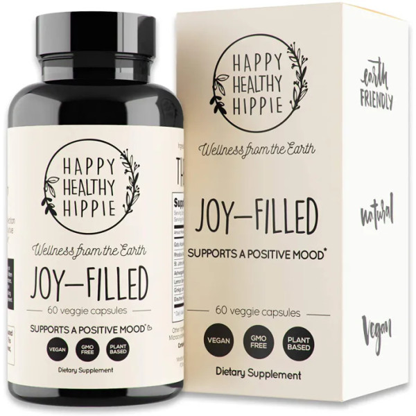 Підтримка позитивного настрою, Joy-Filled, Happy Healthy Hippie, 60 вегетаріанських капсул