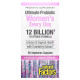 Пробіотики для жінок, Ultimate Probiotic Women's Every Day, Natural Factors, 12 млрд, на кожен день, 60 вегетаріанських капсул
