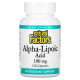 Альфа-ліпоєва кислота, Alpha-Lipoic Acid, Natural Factors, 100 мг, 120 капсул