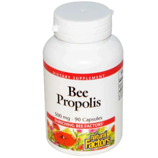 Прополіс, Propolis, Natural Factors, 250 мг, 90 капсул