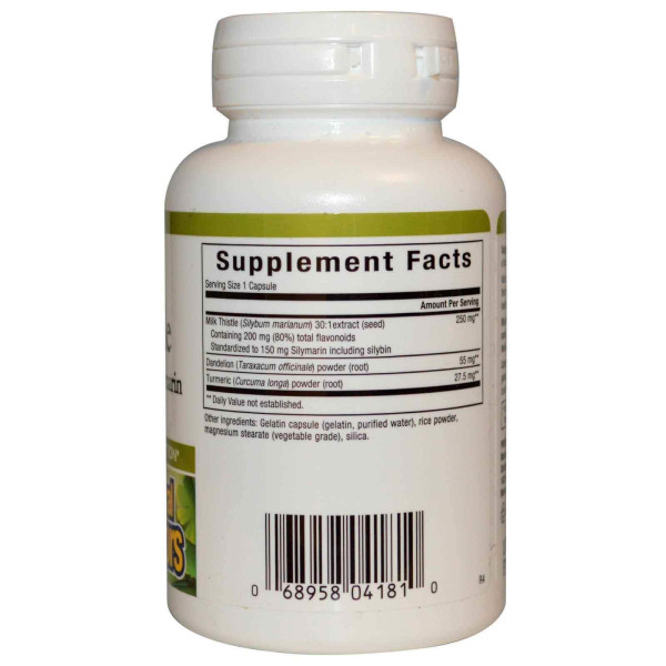 Розторопша (Milk Thistle), Natural Factors, 250 мг, 90 капсул