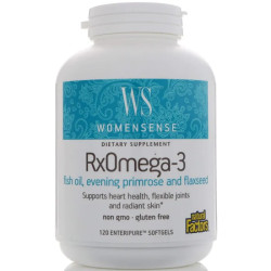 Омега 3 для жінок, RxOmega-3, Natural Factors, 120 капсул