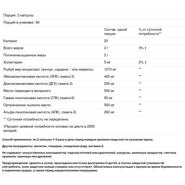 Омега 3, формула для женщин, RxOmega-3, Natural Factors, 120 капсул