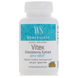 Авраамовое дерево, Natural Factors Vitex Chasteberry, экстракт, 90 капсул