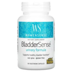 Екстракт насіння гарбуза для жінок, Womensense BladderSense Natural Factors, 90 вегетаріанських капсул