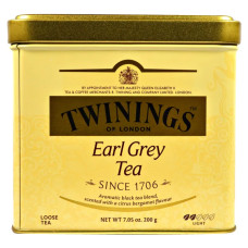 Чай Ерл Грей, легкий, заварний, Earl Grey Tea Twinings, 200 г