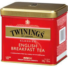 Чай чорний розсипний, Twinings Classics English Tea, 200 г