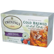 Чай чорний, ягоди (холодне заварювання), Twinings Cold Tea, 20 пак., 40 г.
