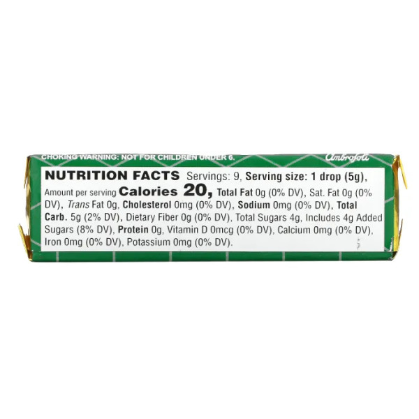 Ментол-евкаліптові льодяники від кашлю, Menthol Eucalyptus Cough Drops, Honees, 45 г