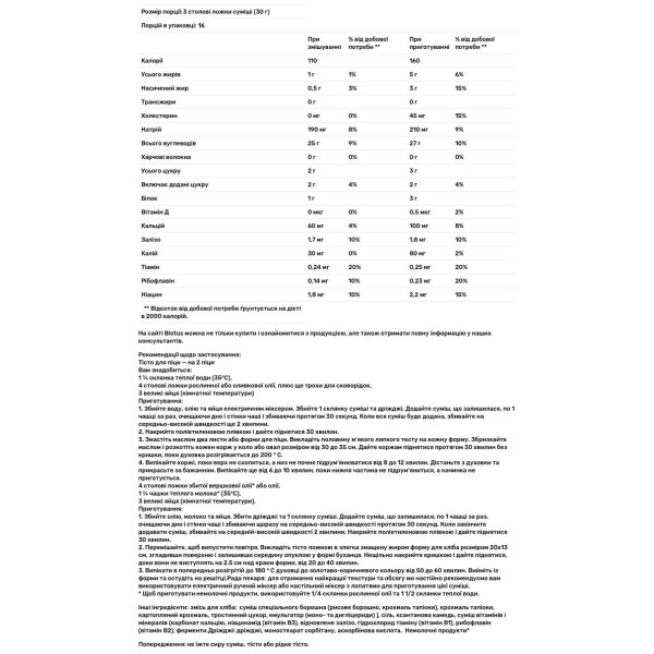 Суміш для хліба та піци, Bread + Pizza Mix, King Arthur Flour, без глютену, 517 г