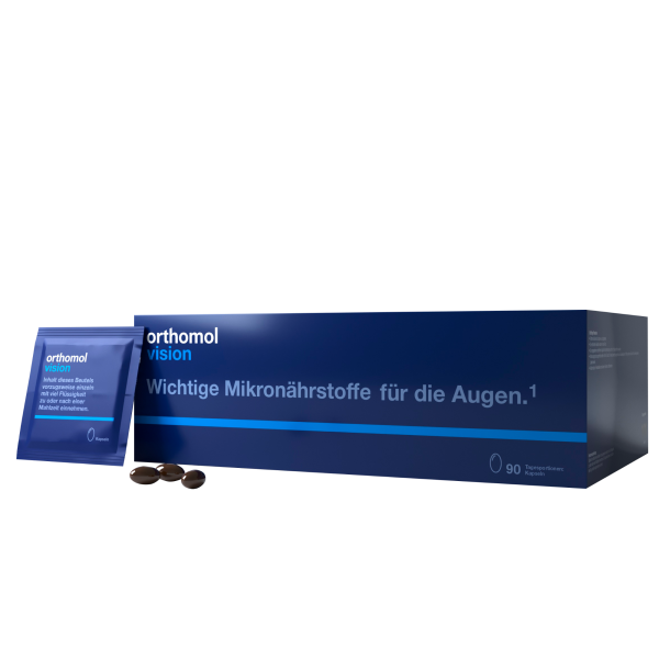 Вітаміни для зору, Vision, Orthomol, 90 капсул