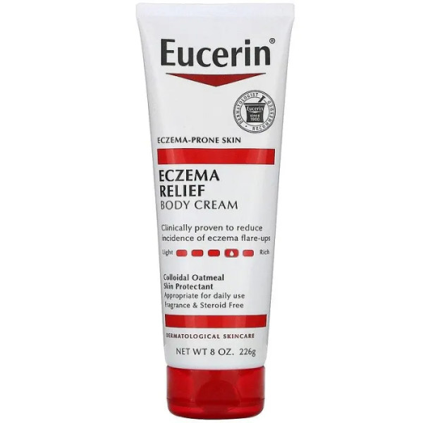 Крем для тіла від екземи, Eczema Relief Body Cream, Eucerin, 226 г