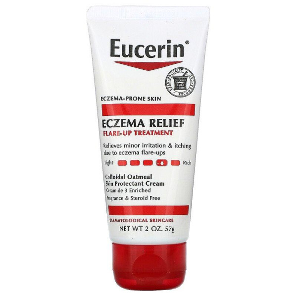 Крем миттєвої терапії, Flare-Up Treatment, Eucerin, Eczema Relief, 57 г
