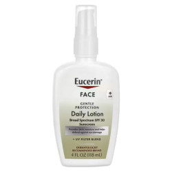 Лосьон и солнцезащитный крем SPF 30, Eucerin Daily Lotion & Sunscreen, без запаха, 118 мл.