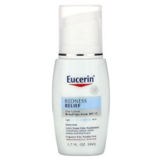 Лосьйон для обличчя SPF 15 від почервоніння щоденний без запаху, Eucerin Daily Perfecting Lotion, 50 мл