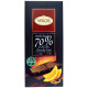 Темний шоколад з 70% какао і апельсином, Dark Chocolate, Valor, 100 г