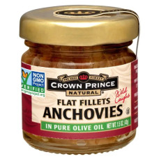 Філе анчоусів в оливковій олії, Anchovies Fillets Crown Prince Natural, 43 г