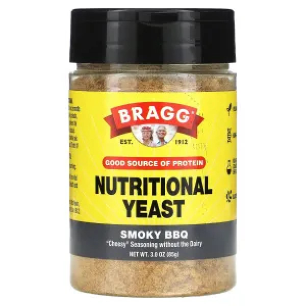 Харчові дріжджі, Nutritional Yeast, Bragg, пікантна приправа \