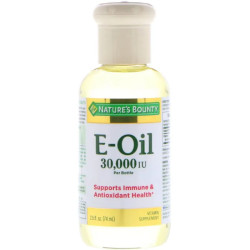 Витамин E, масло, Vitamin E-Oil Nature's Bounty, 30 000 МЕ, 74 мл