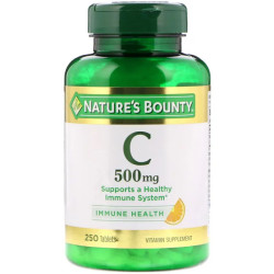 Витамин С 500 мг, Nature's Bounty Vitamin C, 250 таблеток