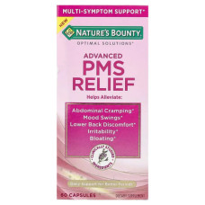 ПМС підтримка покращена, Nature's Bounty Optimal Solutions Advanced PMS, 60 капсул