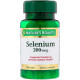Селен (Selenium), Nature's Bounty, 200 мкг, 100 таблеток