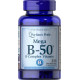 Вітамін В-50 комплекс, Vitamin B-50® Complex, Puritan's Pride, 250 каплет