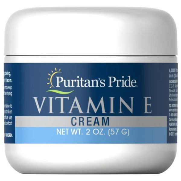 Крем із вітаміном Е, Vitamin E Cream, Puritan's Pride, 6000 МО, 57 г
