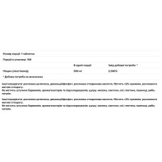 Ніацинамід 500 мг, Puritan's Pride Niacinamide, 100 таблеток