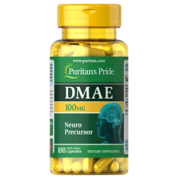 DMAE 100 мг, Puritan's Pride DMAE, 100 капсул