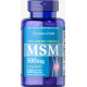 МСМ, Метилсульфонилметан, MSM, Puritan's Pride, 500 мг, 120 капсул