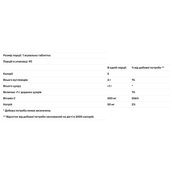Вітамін С з шипшиною, Vitamin C, Puritan's Pride, смак апельсина, 500 мг, 90 жувальних таблеток