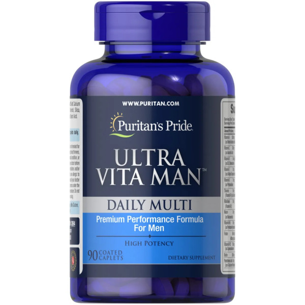 Вітаміни для чоловіків, Ultra Vita Man Time Release, Puritan's Pride, 90 капсул
