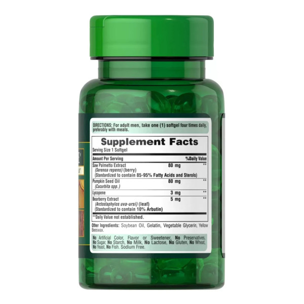 Підтримка простати, Prostene, Puritan's Pride, 60 гелевих капсул