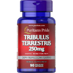 Трибулус 250 мг, Puritan's Pride Tribulus Terrestris, 90 капсул