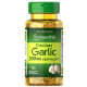 Часник, Odorless Garlic, Puritan's Pride, без запаху, 500 мг, 250 гелевих капсул