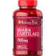 Акулячий хрящ, Shark Cartilage, Puritan's Pride, 740 мг, 200 капсул